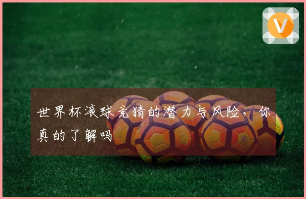 世界杯滚球竞猜的潜力与风险，你真的了解吗